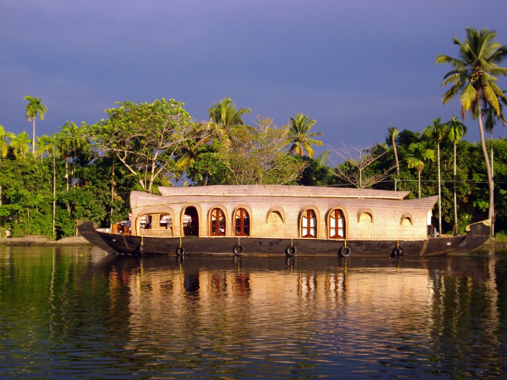 houseboat at Alleppey