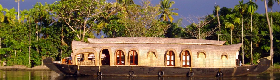 houseboat at Alleppey